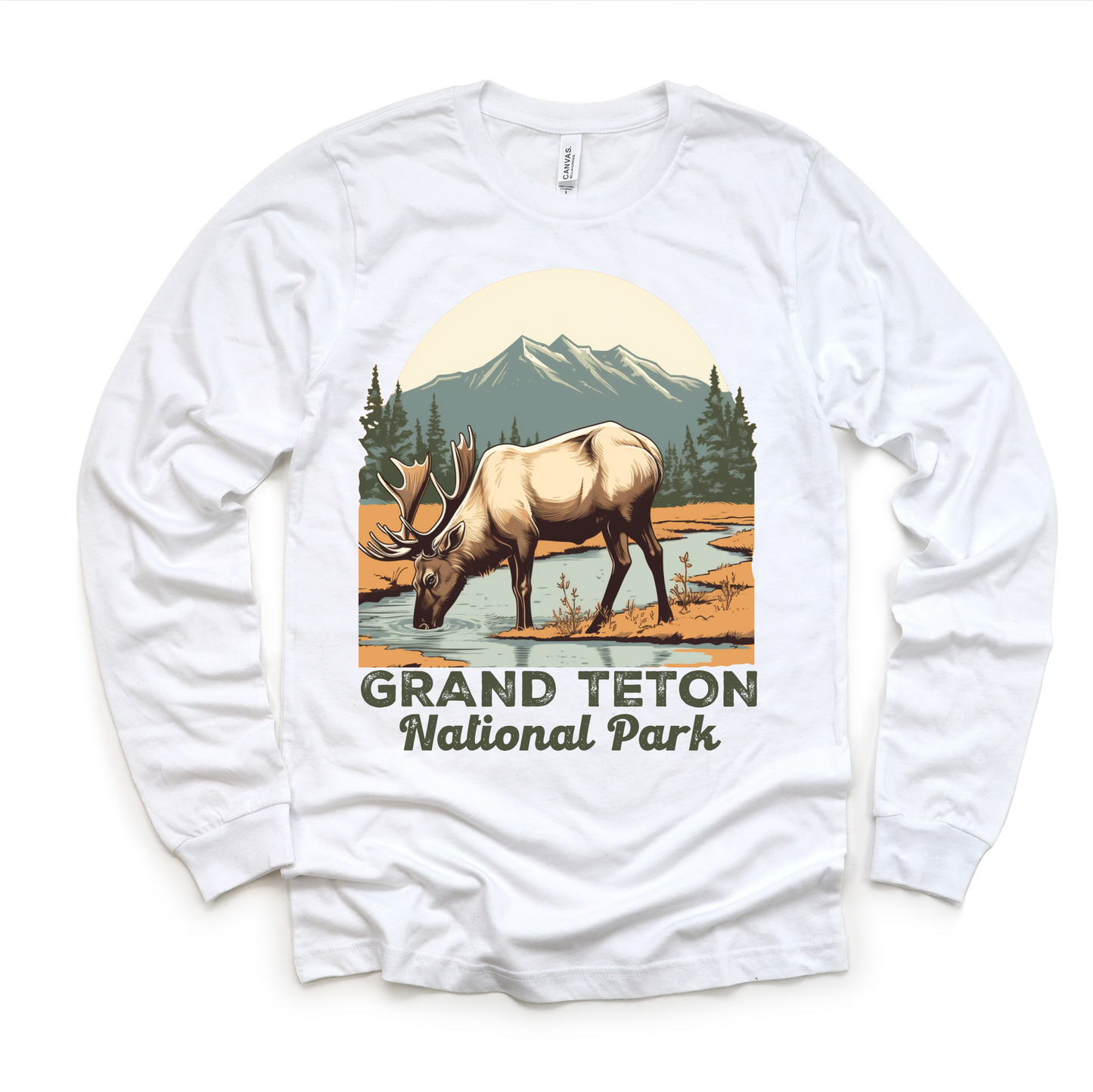 Grand Teton National Park Shirt - Outdoor Camping Tee