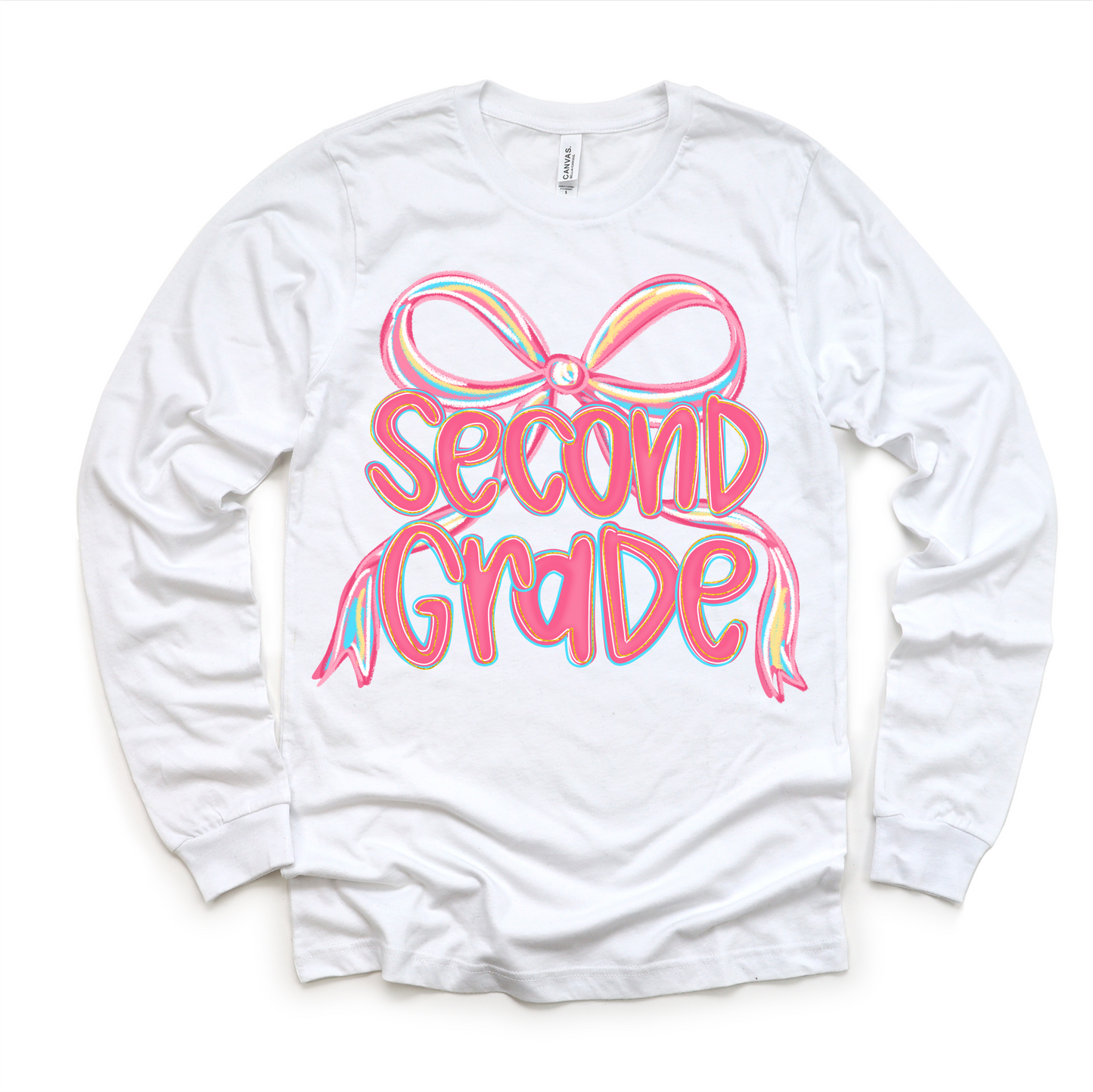Girls 1st Grade Bow Back To School Shirt - First Day Of School Tee