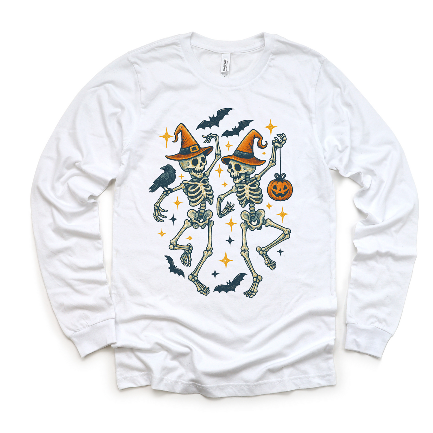Dancing Skeletons Shirt - Halloween Tee MZ16