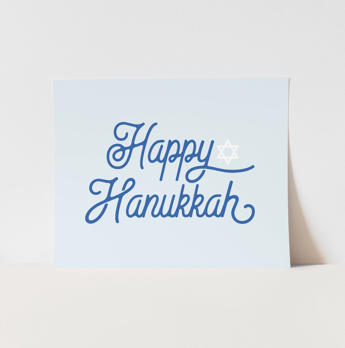 Happy Hanukkah Art Print