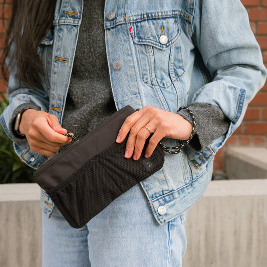 Jet Motion Wristlet Pouch