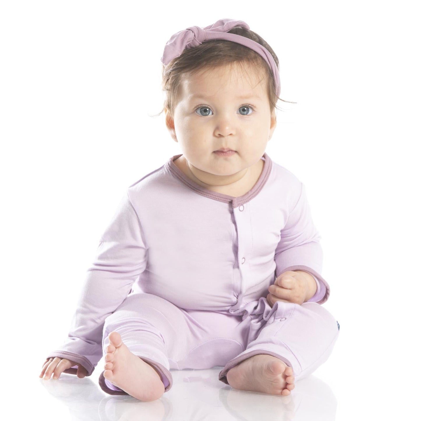 Holiday Applique Coverall in Thistle Lop Eared Bunny