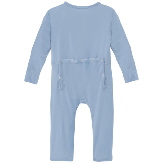 Coverall with Snaps in Pond