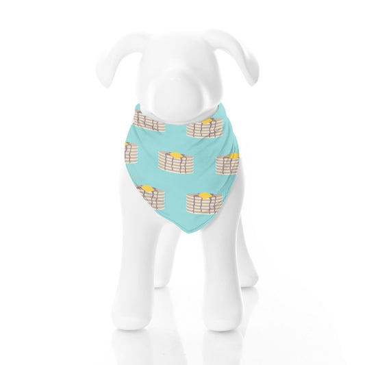 Print Dog Bandana in Summer Sky Pancakes