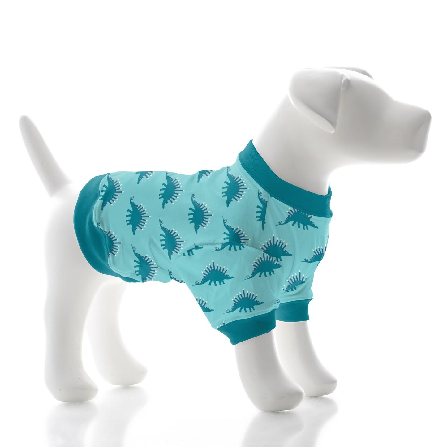 Print Dog Jammies in Iceberg/Bay Menorahsaurus