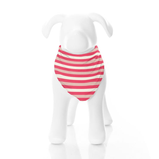 Print Dog Bandana in Hopscotch Stripe