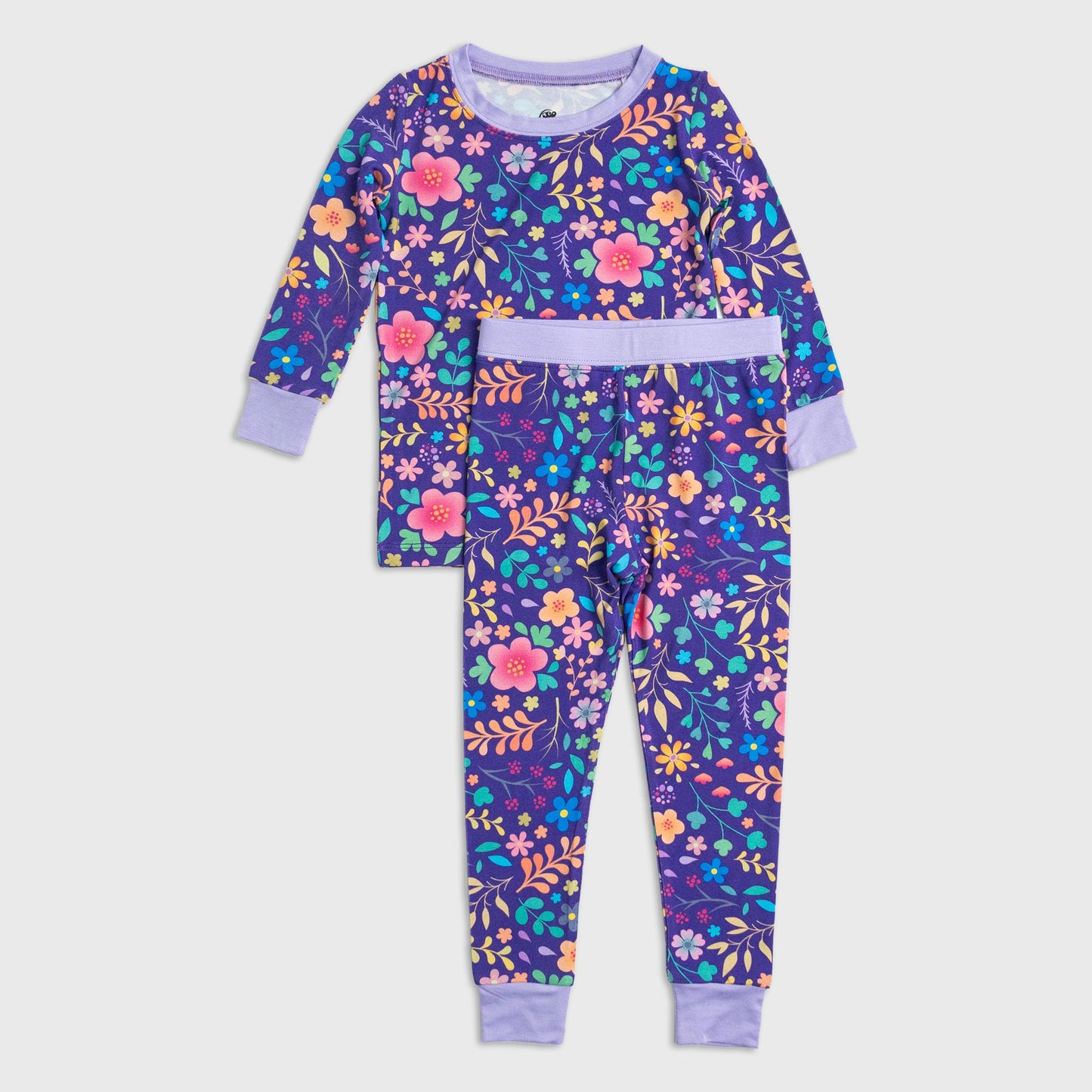Orchid Gardens Long Sleeve Pajamas