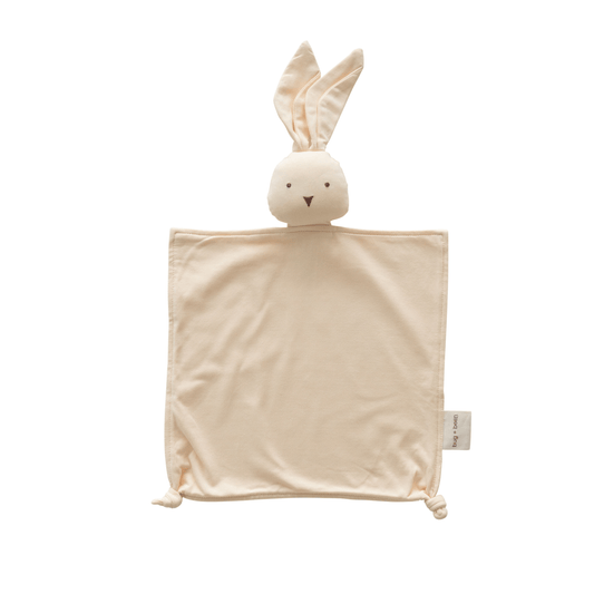 Organic Cotton Bunny Lovey – Lemonade