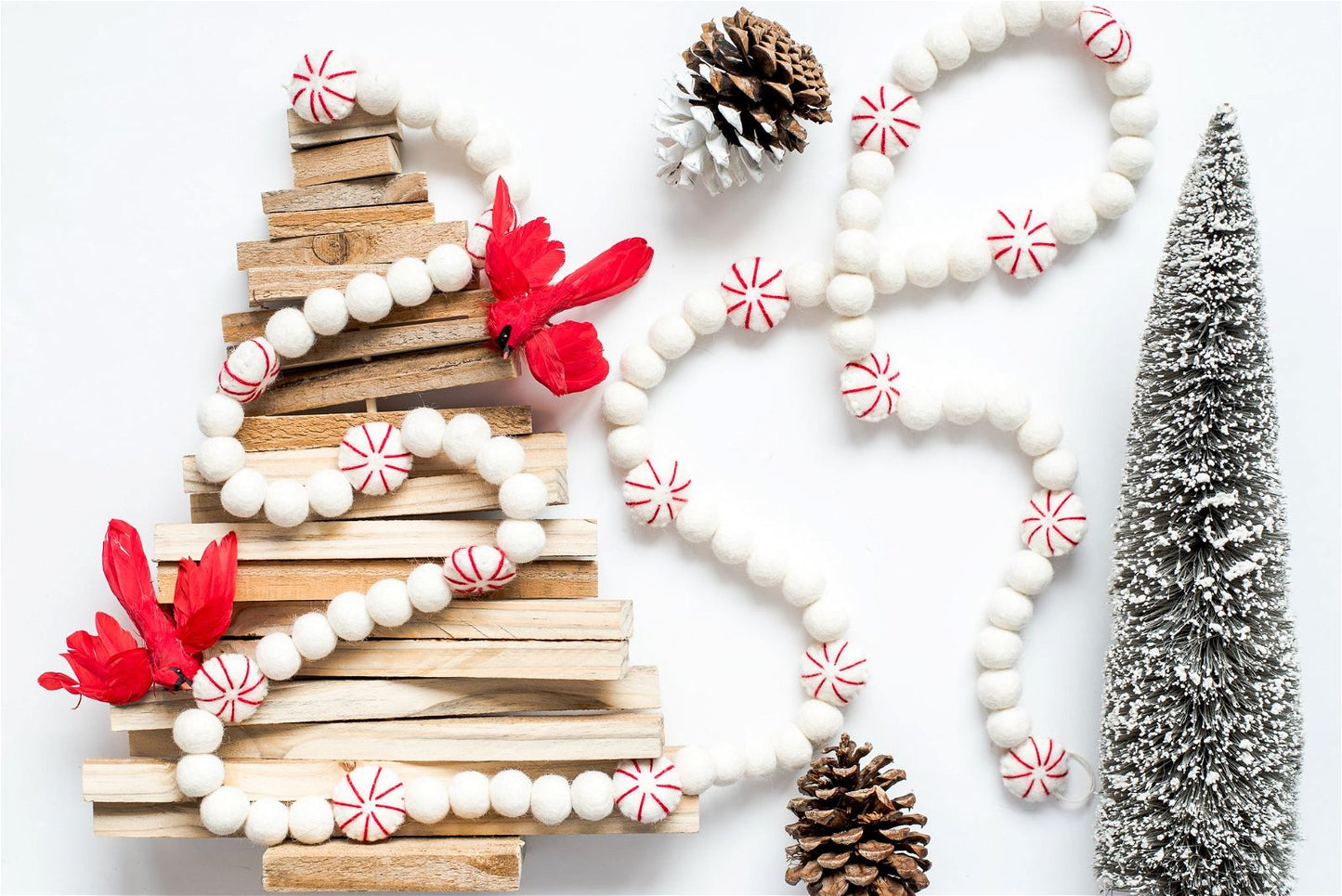 Peppermint Garland