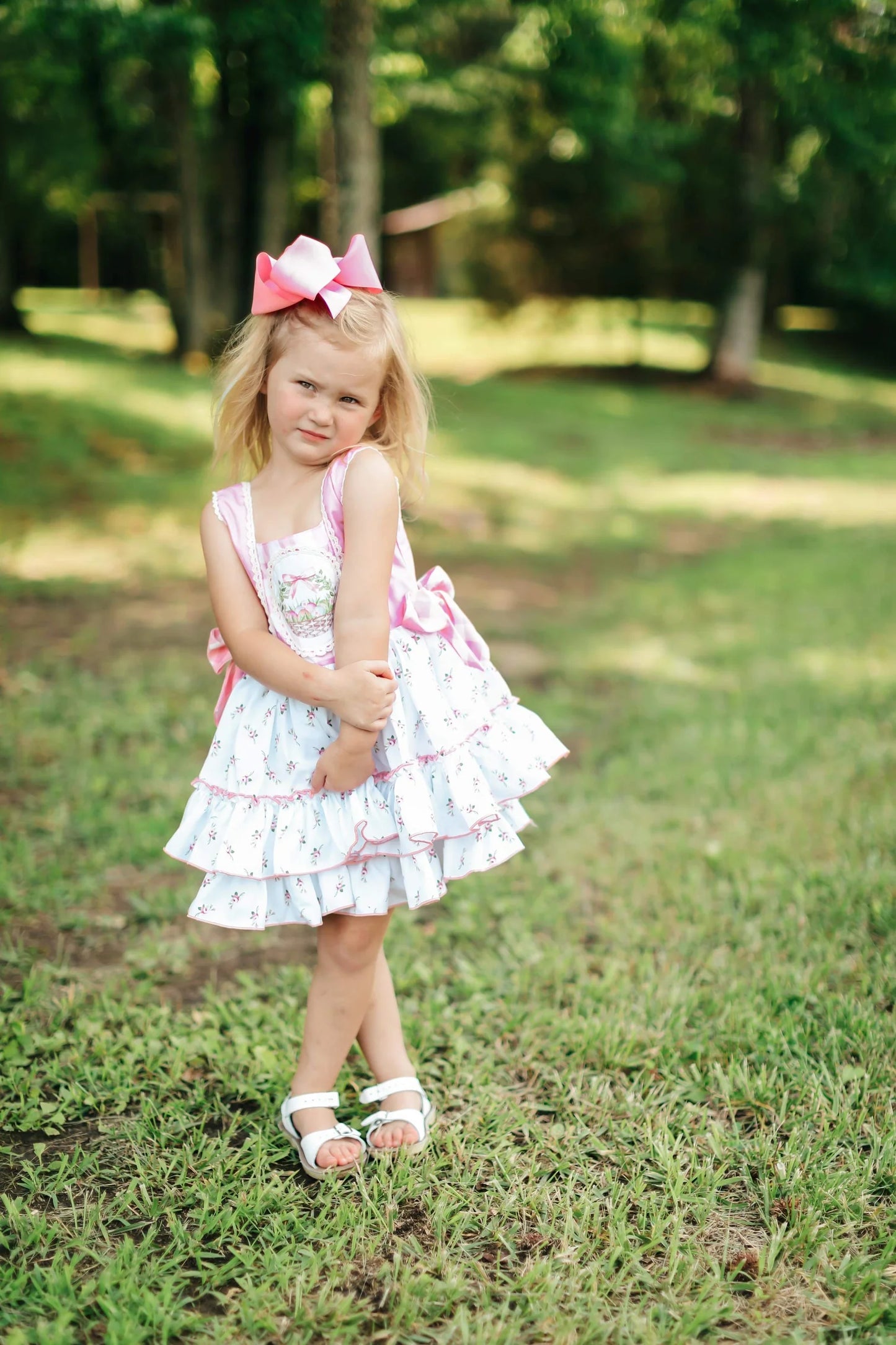 Vesna Easter Basket and Bunnies Dress