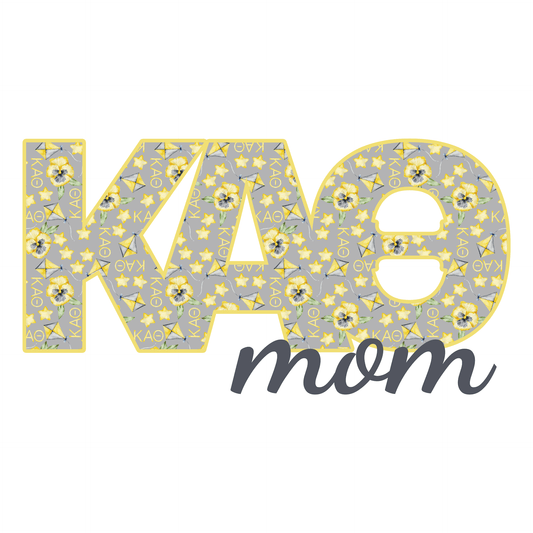 Kappa Alpha Theta Mom Garden Stake