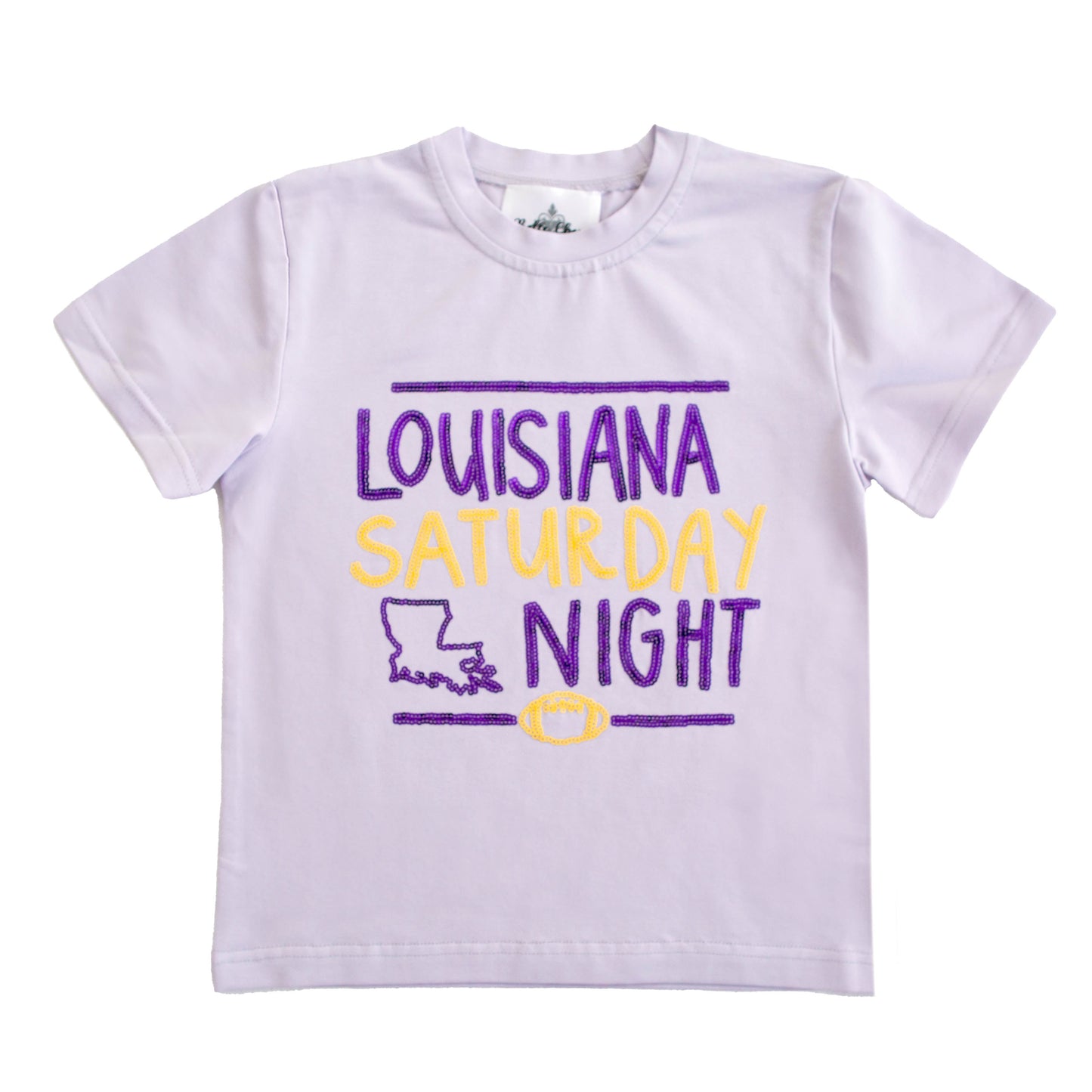 Women's Louisiana Saturday Night Sequin Shirt
