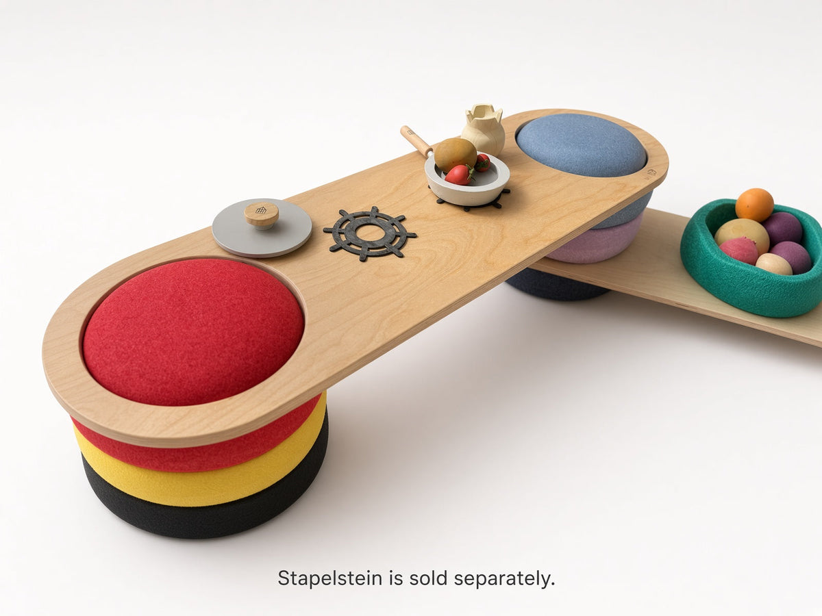 Balance Board - Stepping Stone Bridge & Play Surface for Stapelstein®