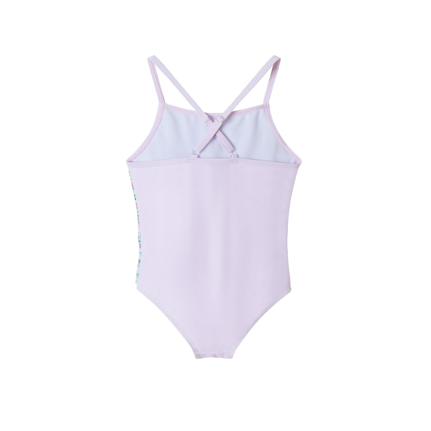 Kids (2-7) One Piece Swim Suit | Pink Floral