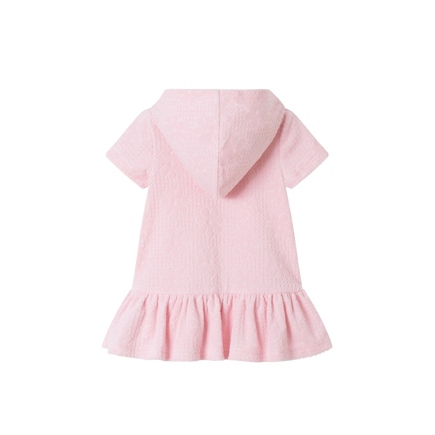 Infant (0-24M) Hooded French Terry Cover Up | Pink Floral