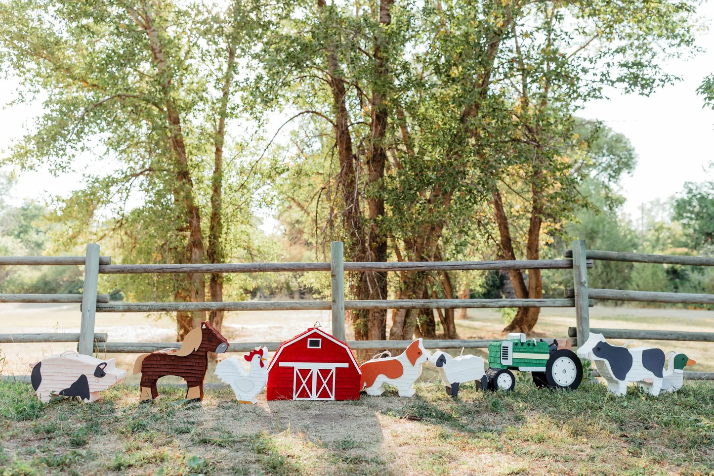 š Farm Friends Rooster PiƱata ā Handcrafted Barnyard Party Decor for Birthdays, Baby Showers & Animal-Themed Celebrations