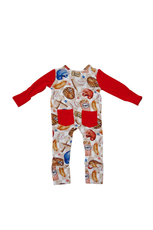 Little Slugger | Two-Way Zip Footie