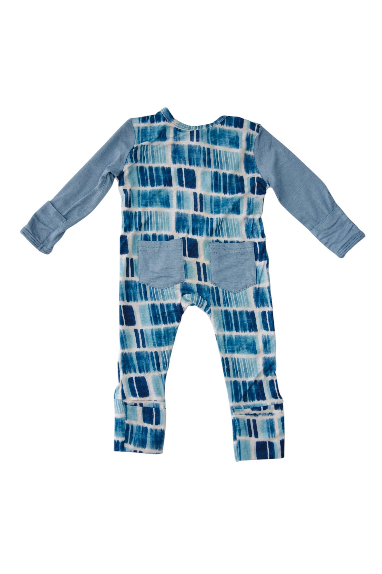 Indigo Dash | Two-Way Zip Footie