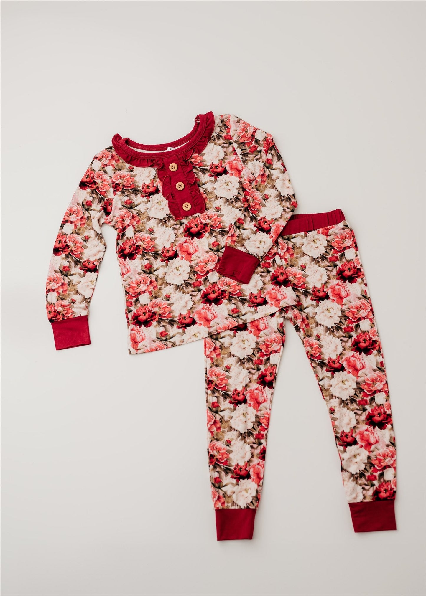 Crimson Bloom 2pc. Toddler Set