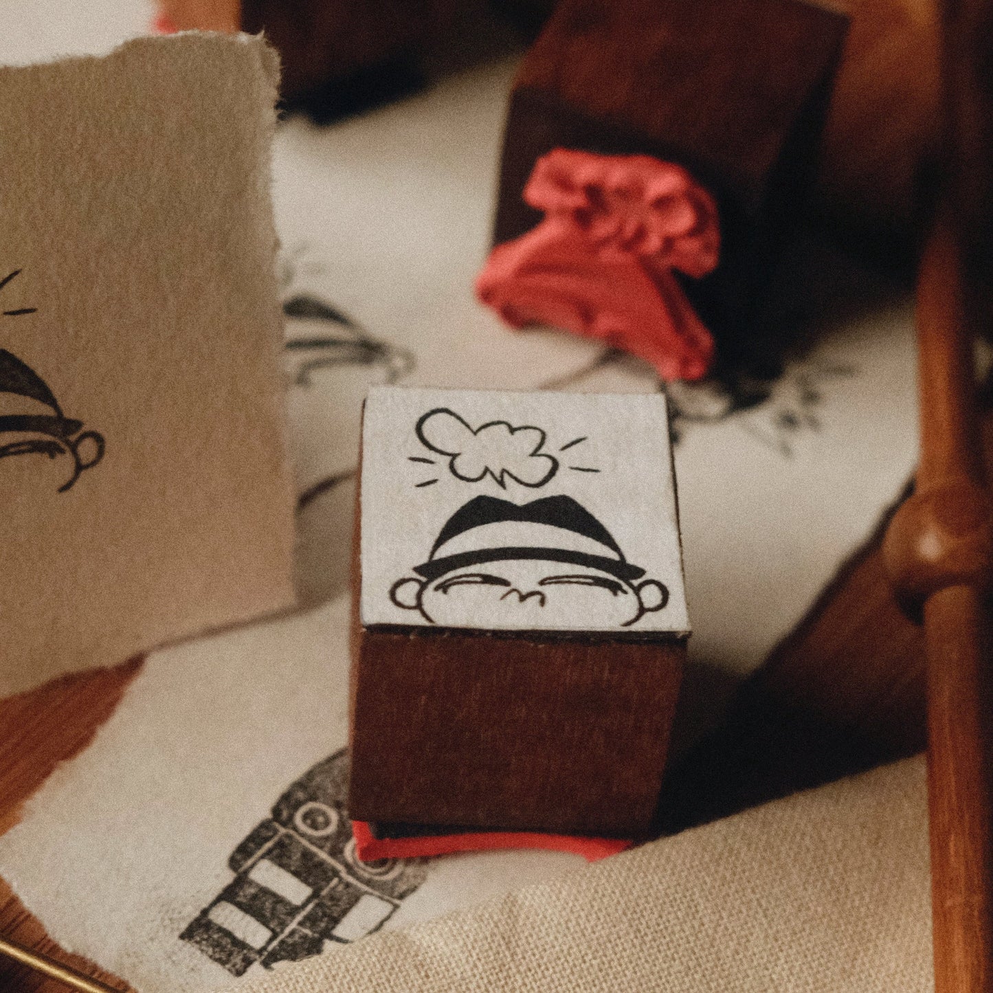 Mini Angry E Stamp