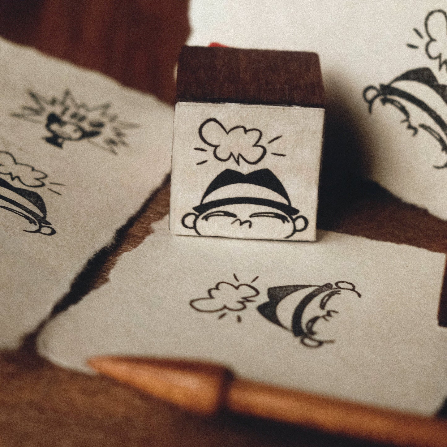 Mini Angry E Stamp