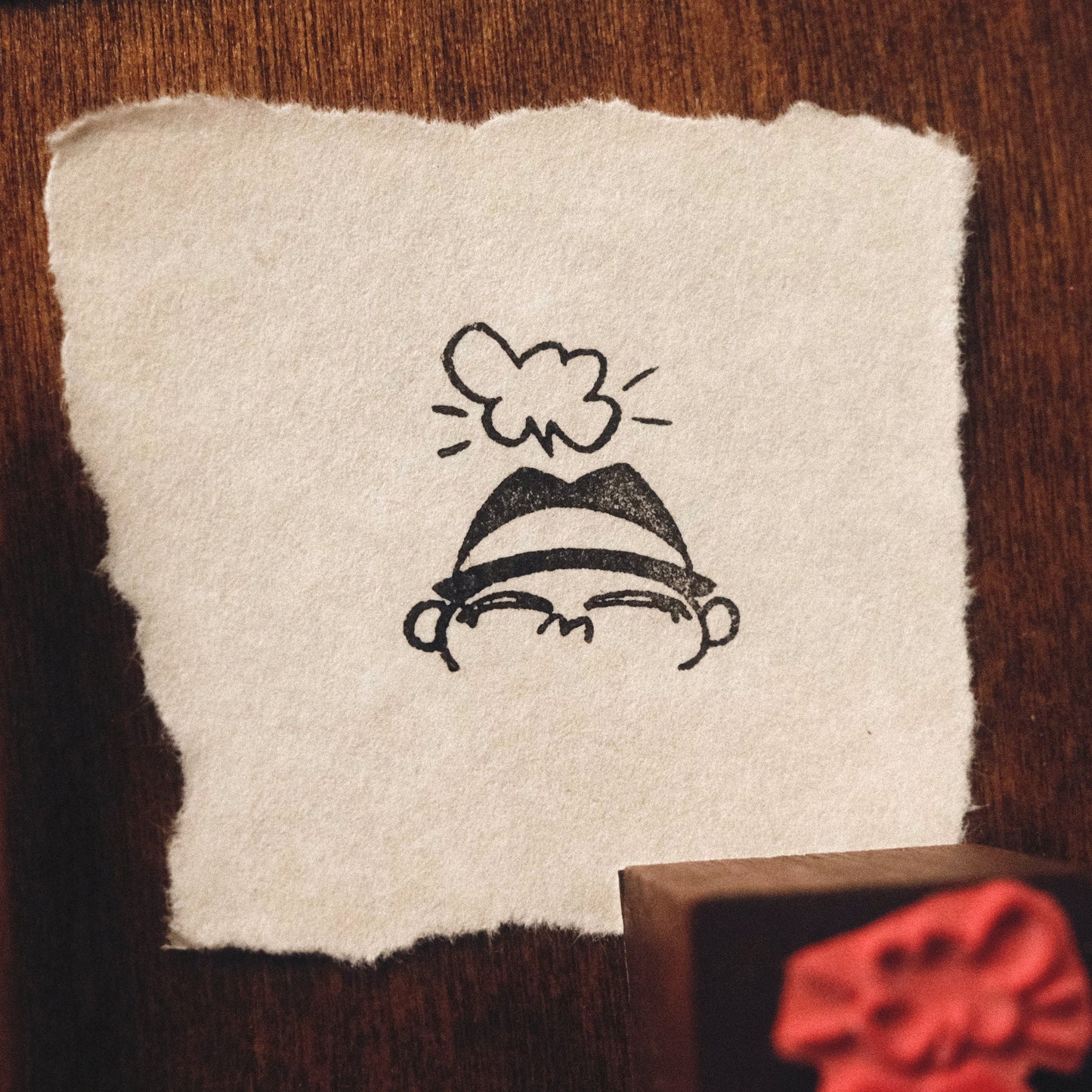 Mini Angry E Stamp