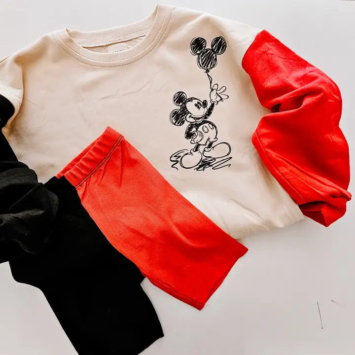 Red & Pink Mouse Lounge Set