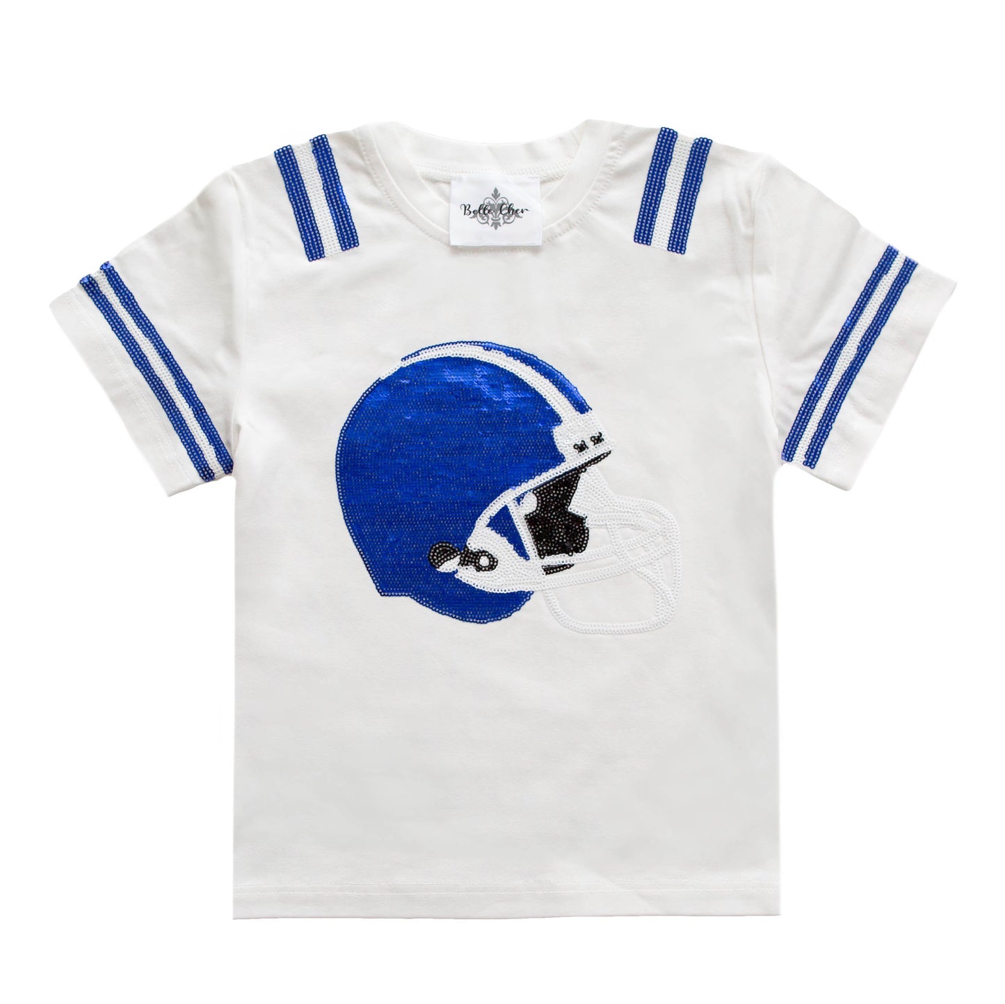 Royal Blue Helmet Adult Shirt