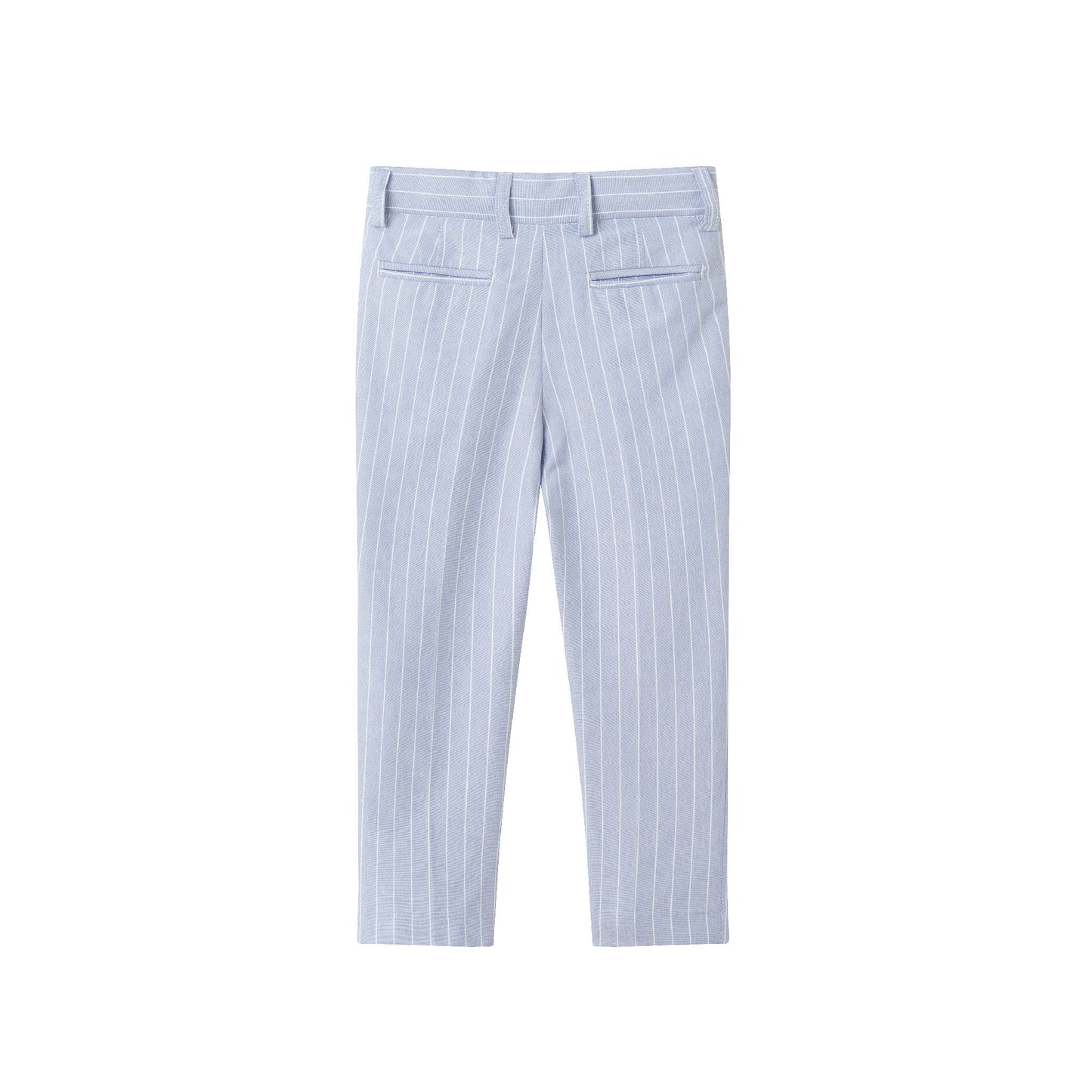 Kids (2-8) Suit Set | Blue Pinstripe