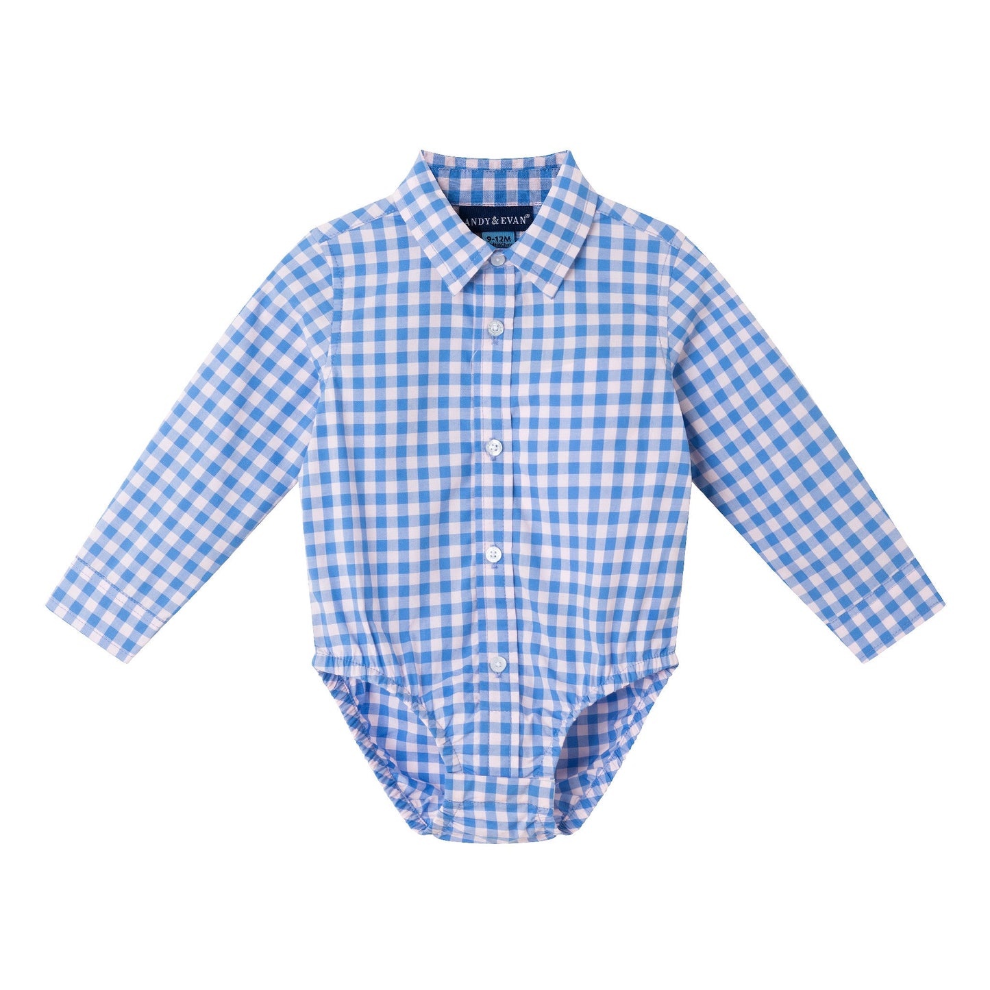 Infant (3-24M) Sweater Vest Set | Mid Blue