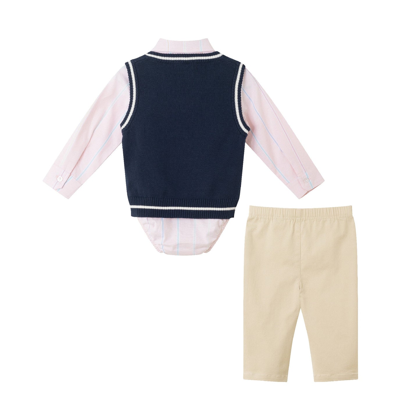 Infant (3-24M) Sweater Vest Set | Navy