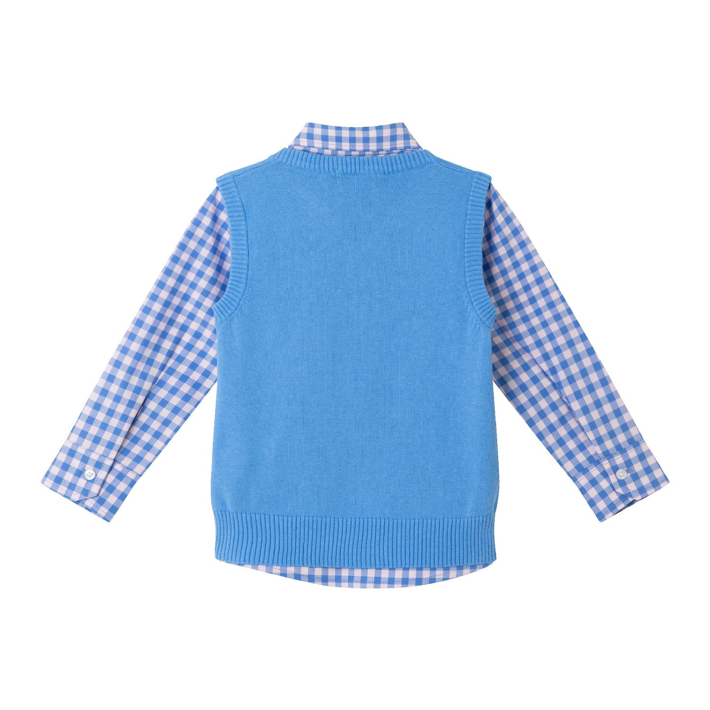 Kids (2-8) Sweater Vest Set | Midnight Blue