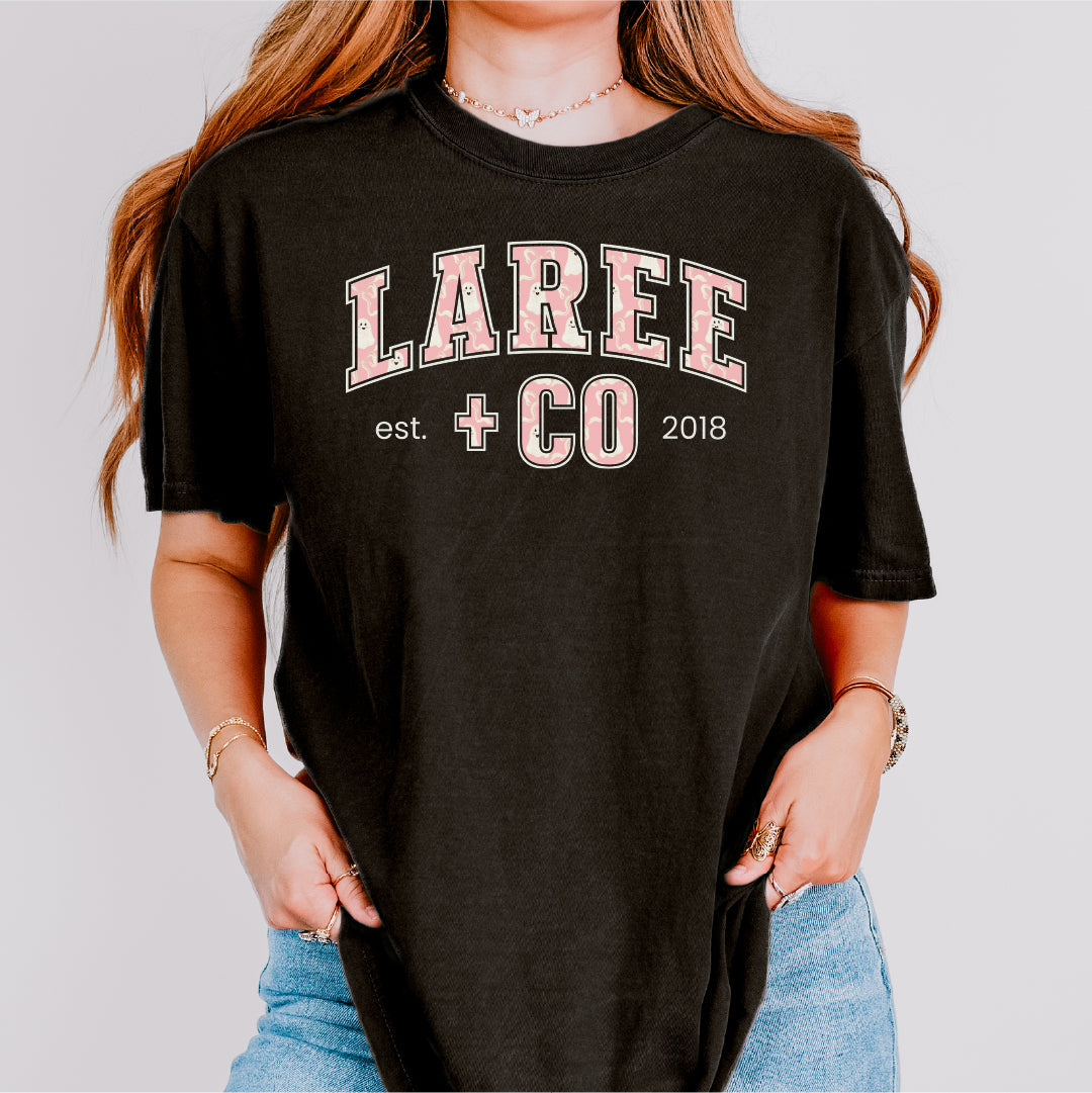 Scarlett Ghost LC Pattern Tee