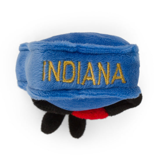 Indiana Mini Stuffed Magnet – 4-Inch Collectible | Stuffed States USA