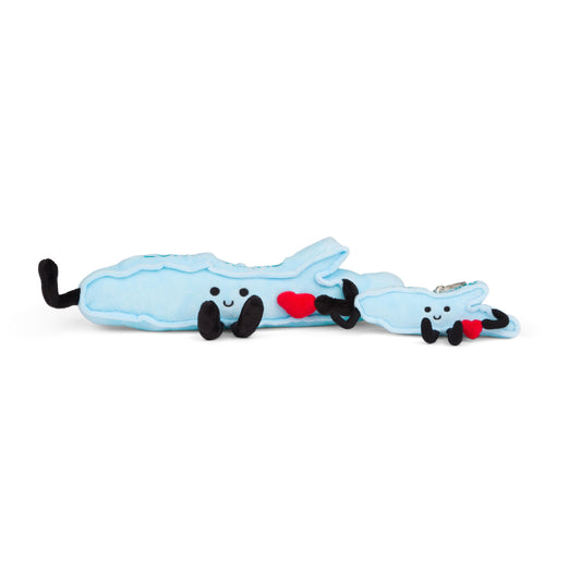 Long Island NY Bag Charm (4") – Coastal Blue Plush | Stuffed States USA
