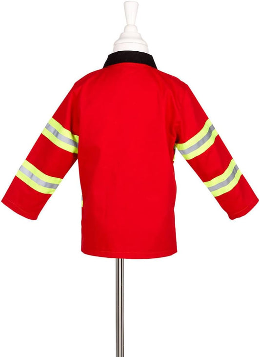 Fireman Costume Set for Children – Includes Accessories for Role-Play & Entertainment-sz 4-7 yrs