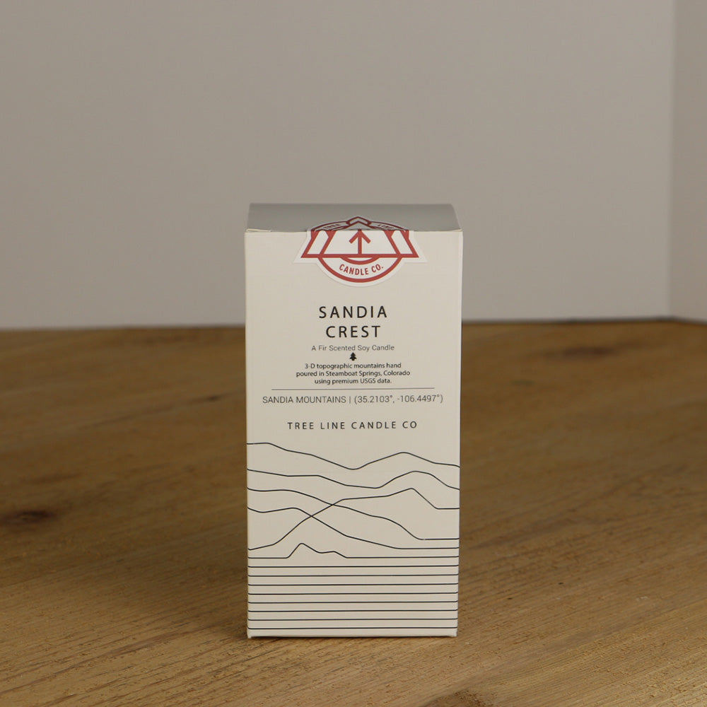 Sandia Crest Candle