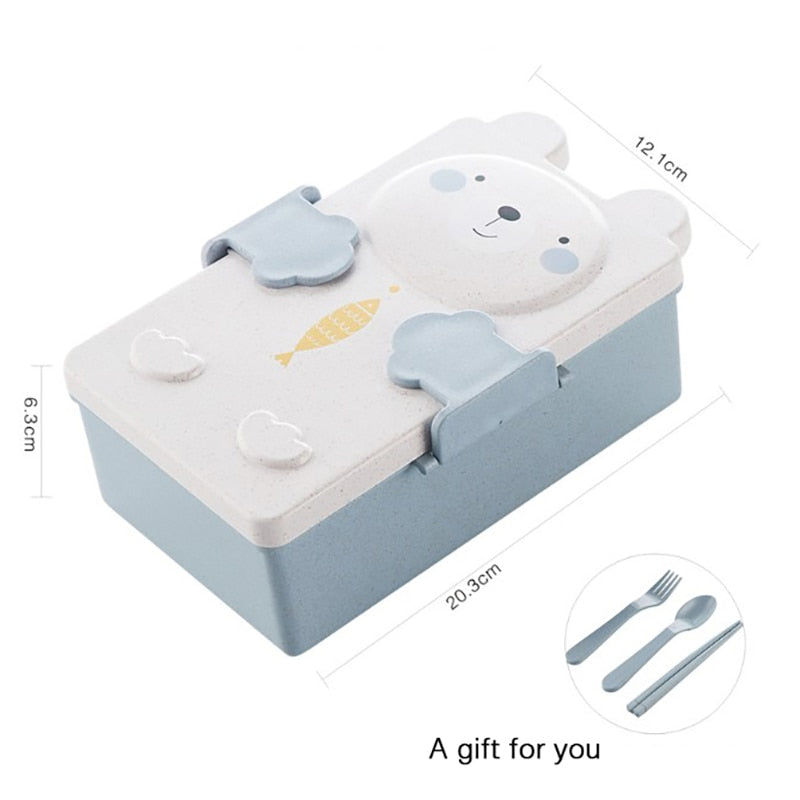 Bunny and Bear Bento Boxes