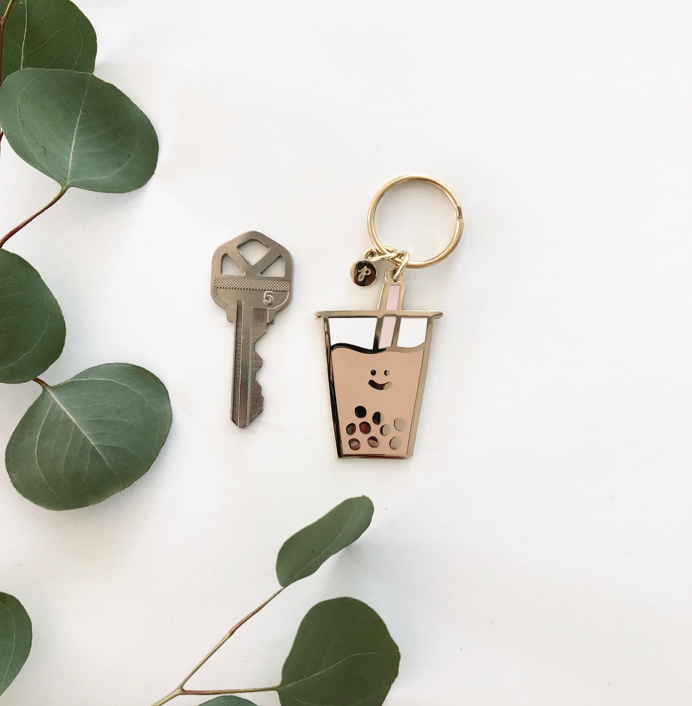 Boba Keychain