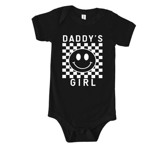 Daddy's Girl Checkered Onesie- MTO