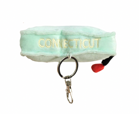 Connecticut Stuffed State Bag Charm Plush – Collectible & Educational | Stuffed States USA