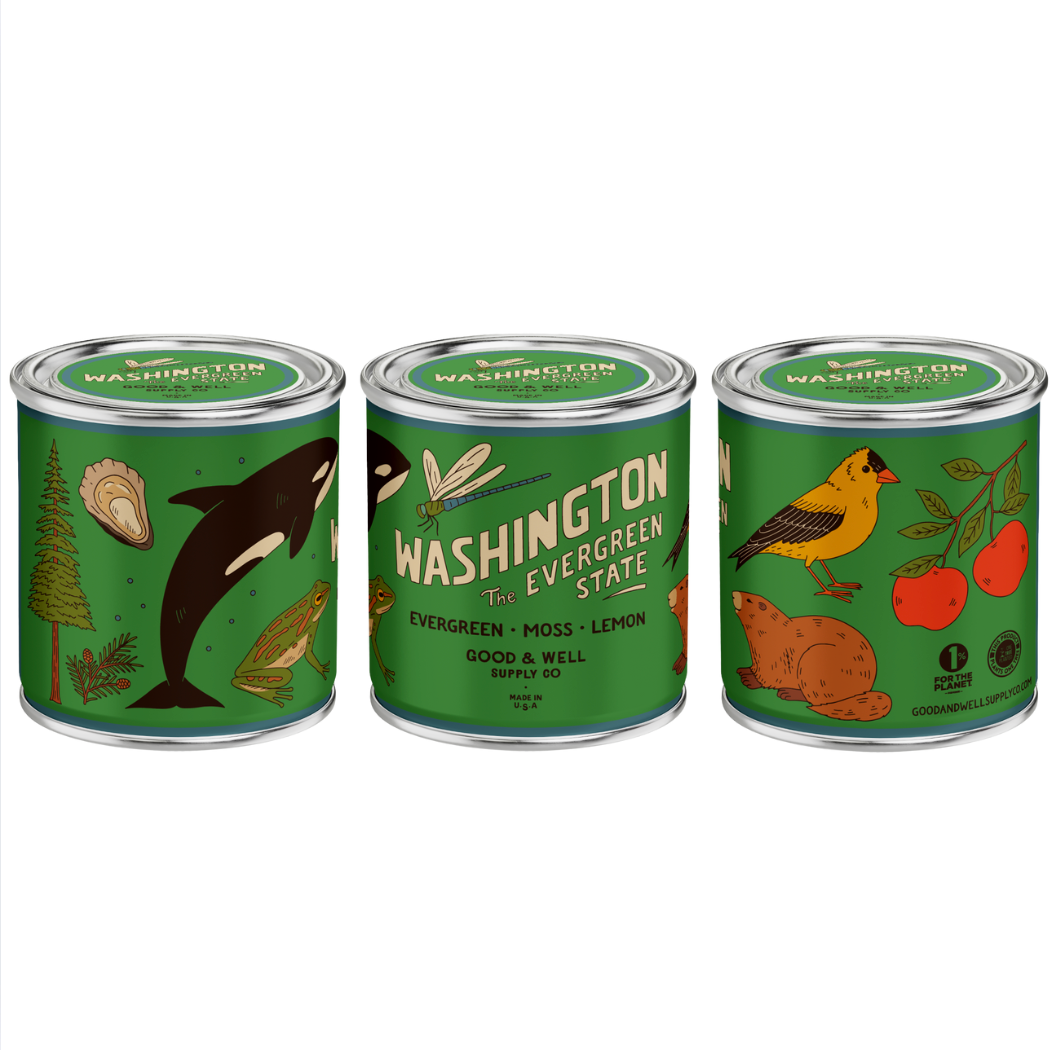 Washington State Candle