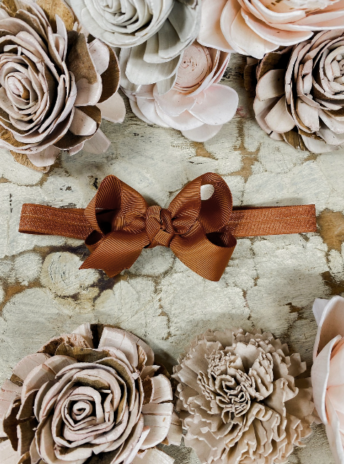 Original Grosgrain Hair Bow - Headband - 3"