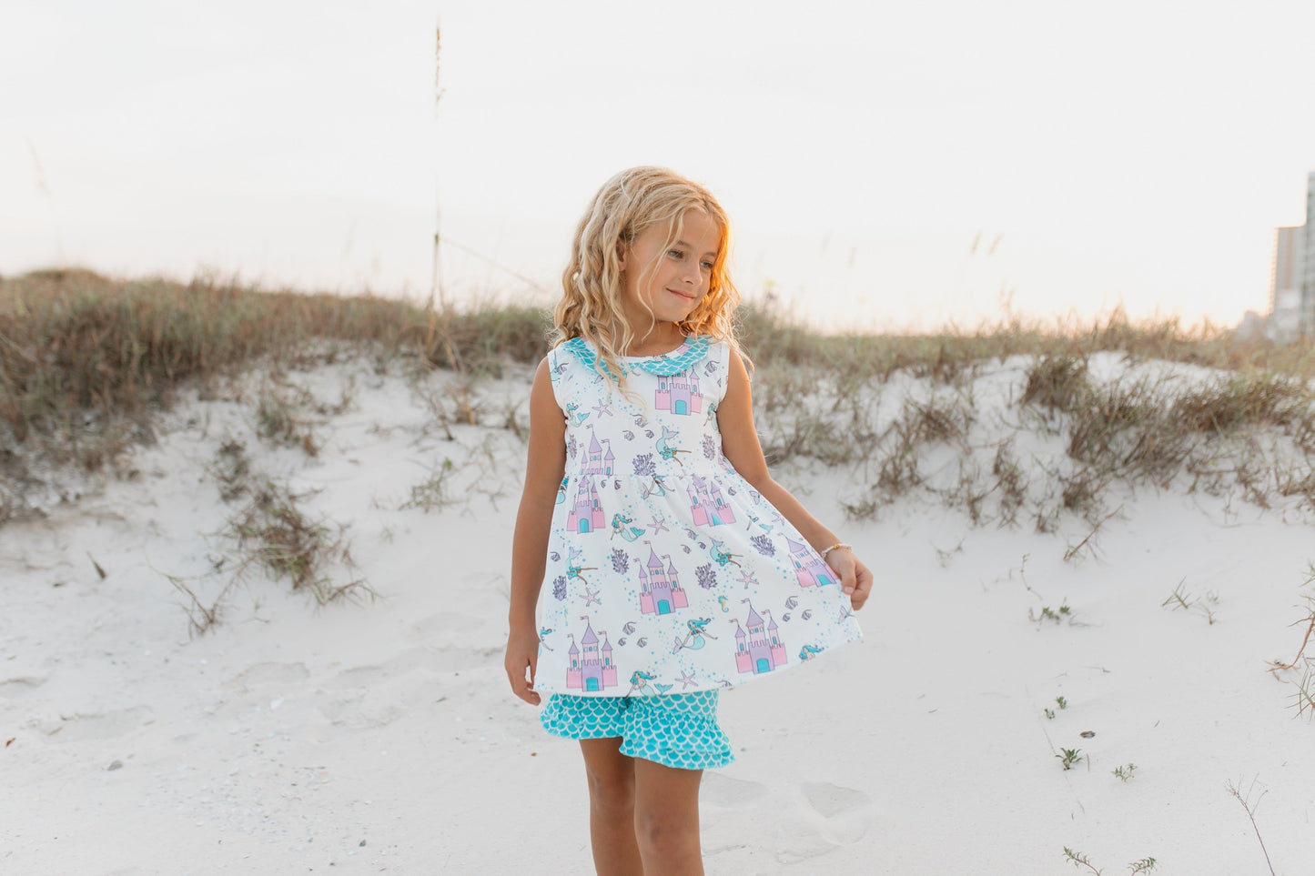 Mermaid Castle Short Set