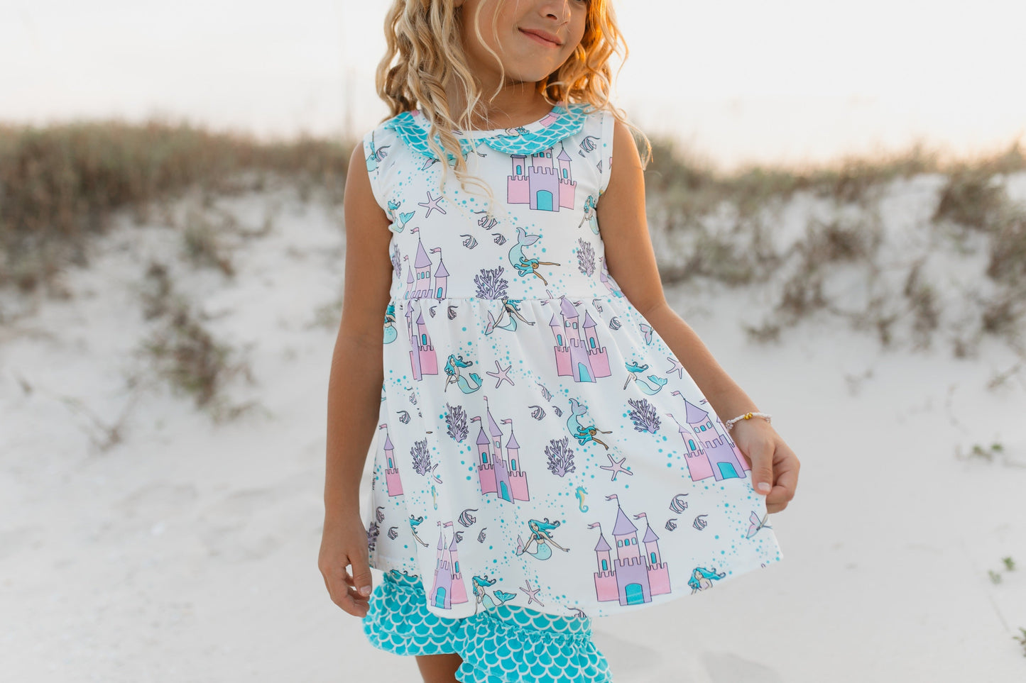 Mermaid Castle Short Set