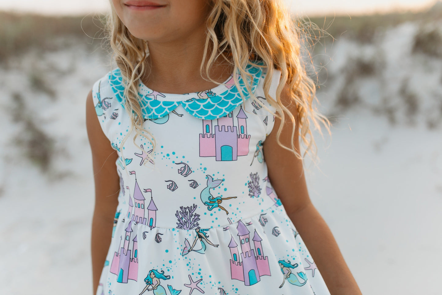 Mermaid Castle Short Set