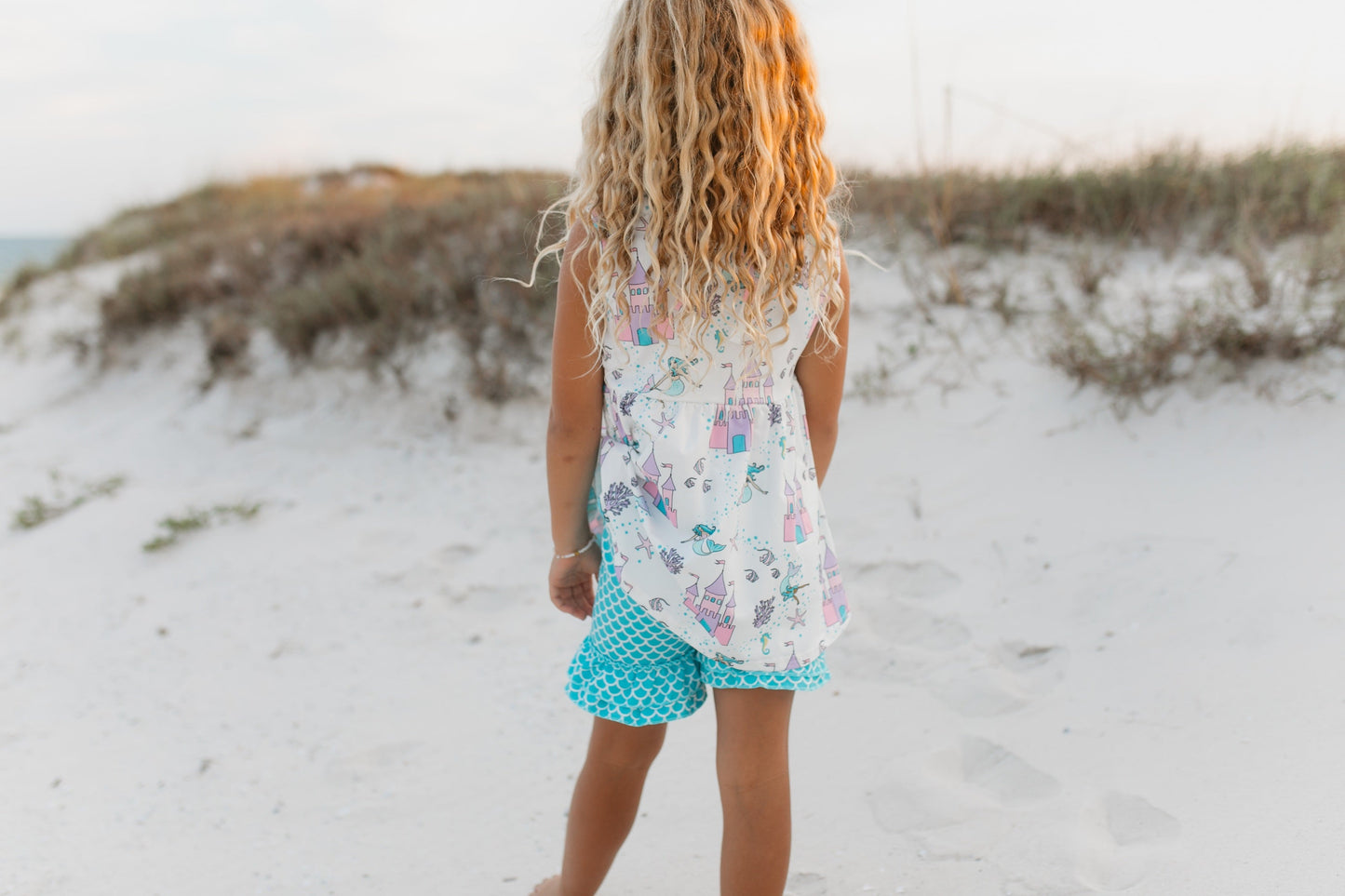 Mermaid Castle Short Set