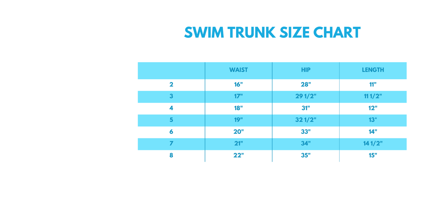 Green turtle swim trunks