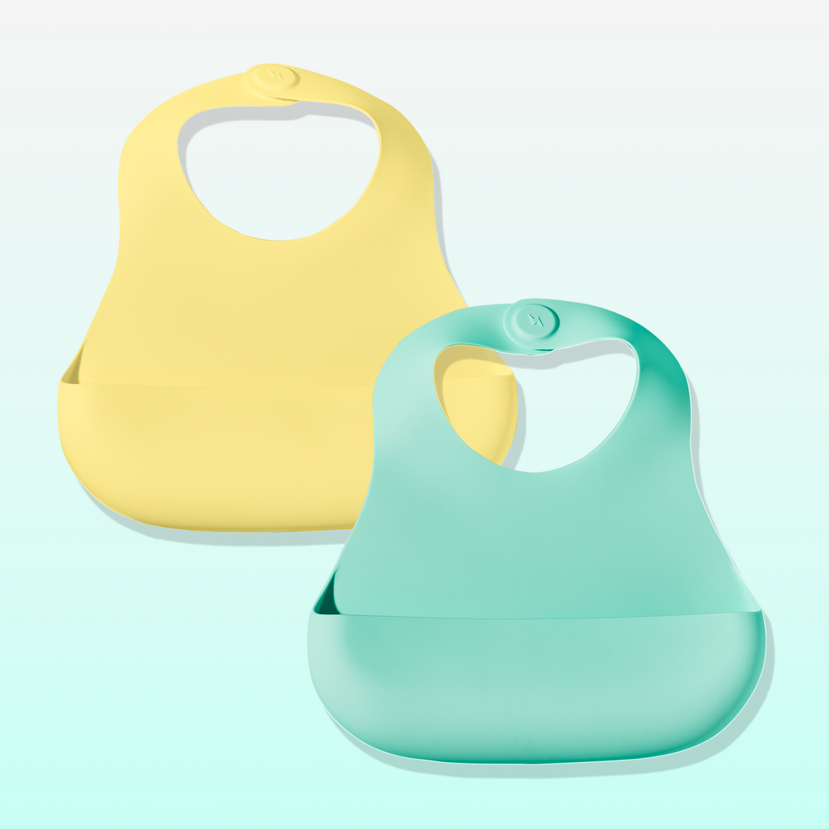 Magnetic Bib Set - Banana Split + Kiwi Bliss