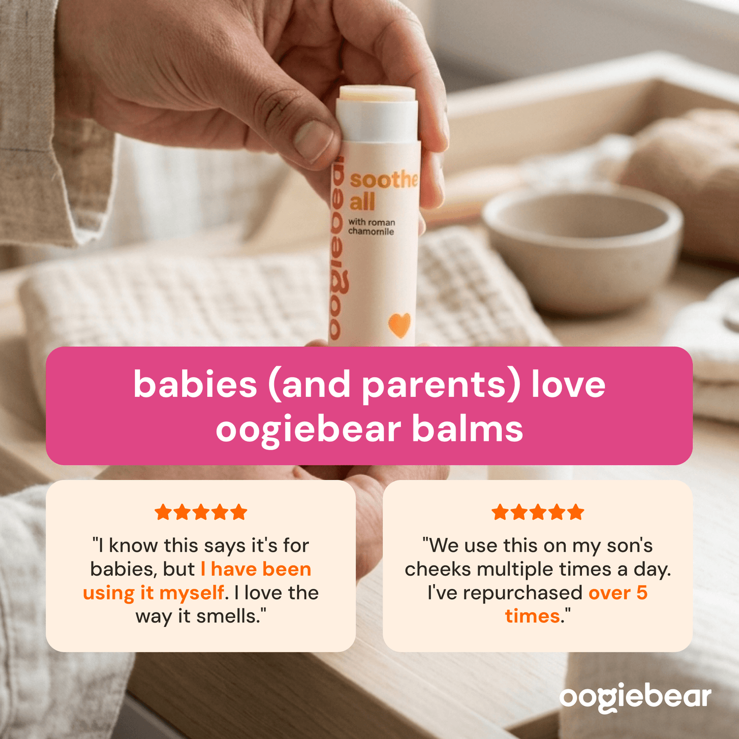 oogiebear nose to toe™ balm